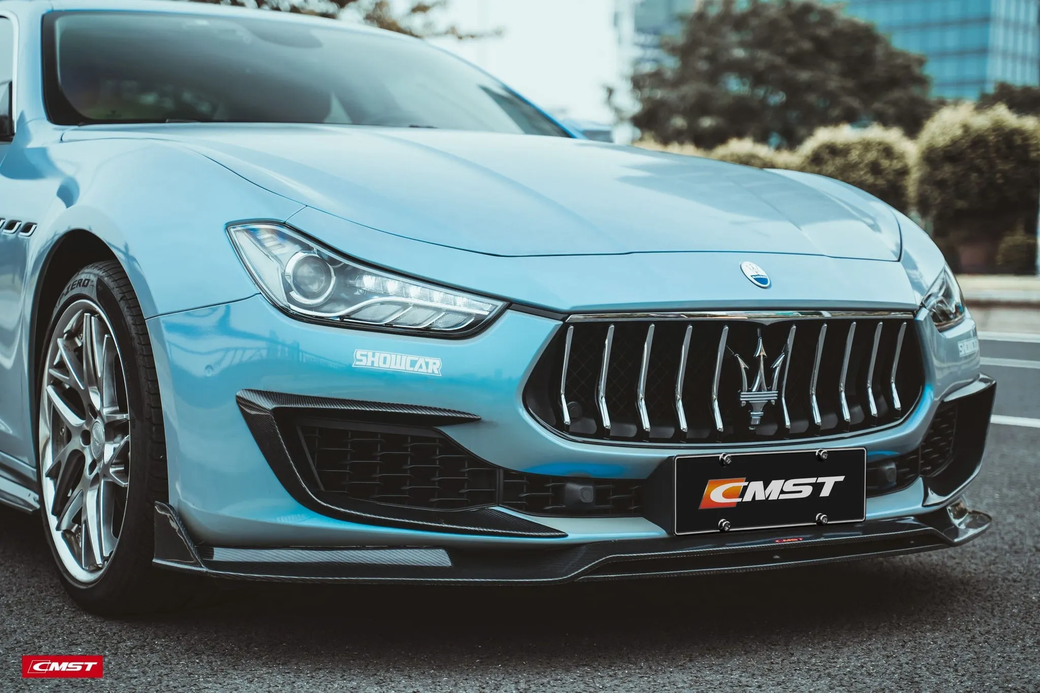 Check our price and buy CMST Carbon Fiber Body Kit set for Maserati Ghibli!