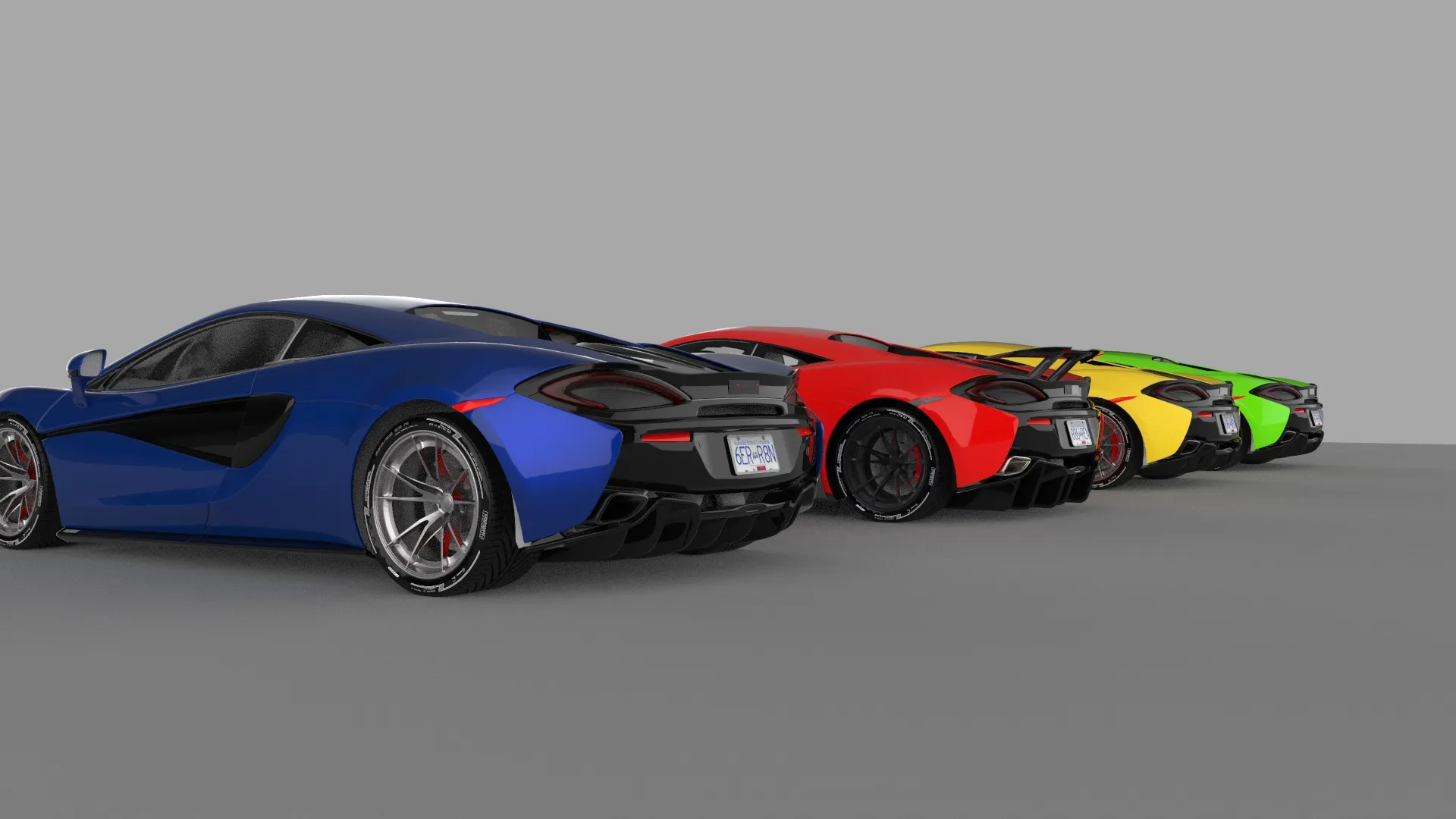Check price and buy Duke Dynamics Body kit set for McLaren 570s