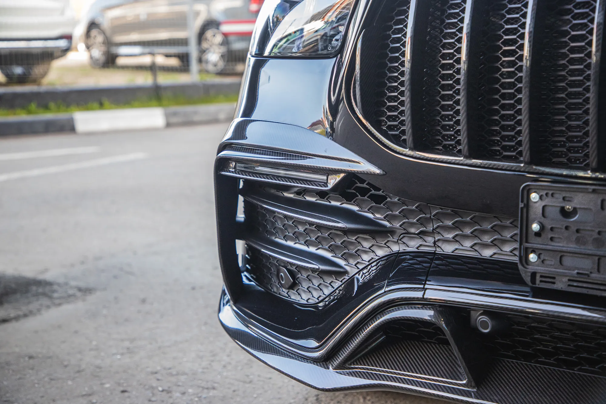 Check price and buy Brabus Design Carbon Fiber Body kit set for Mercedes GLE Coupe C167