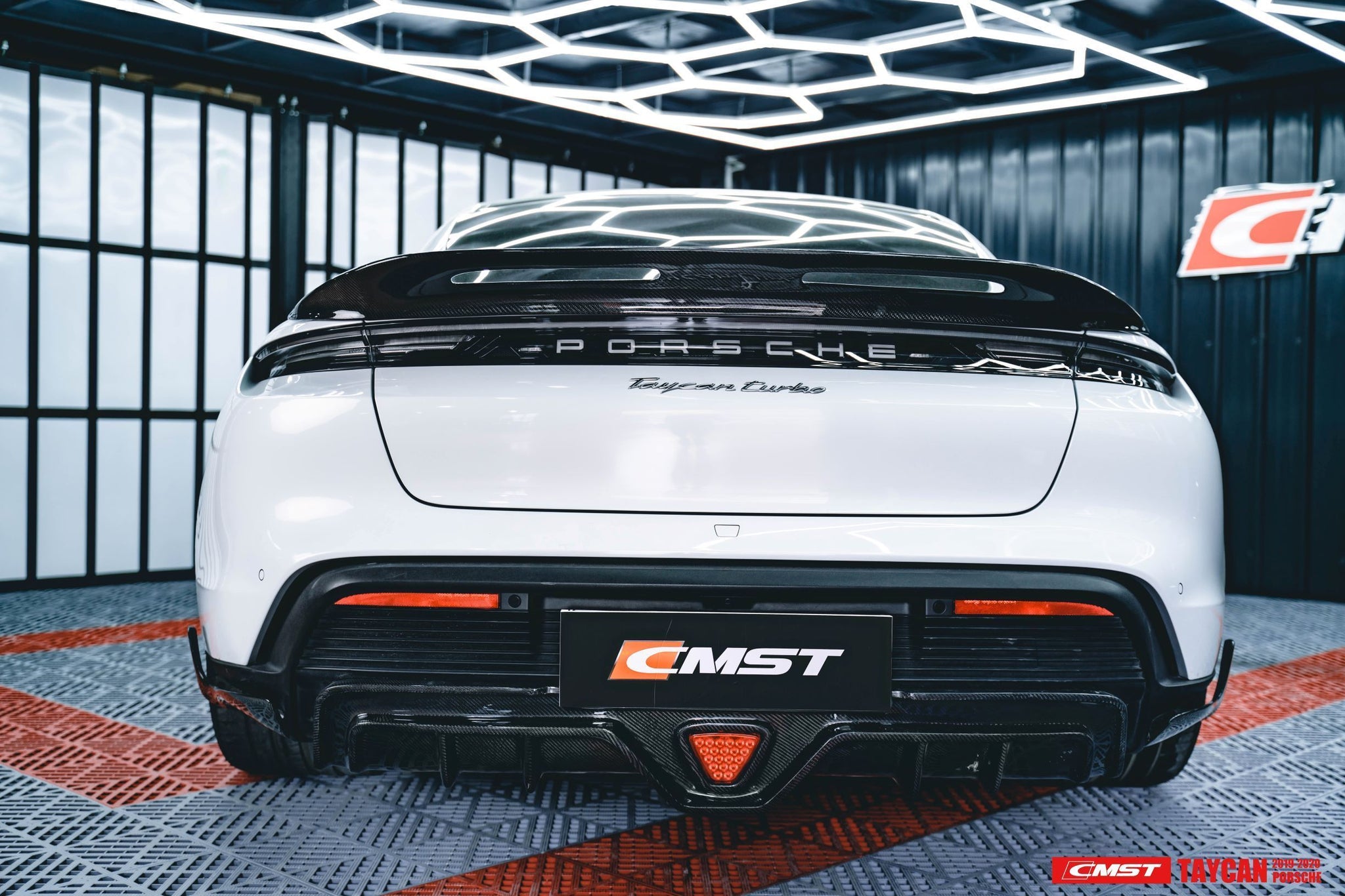 Check our price and buy CMST Carbon Fiber Body Kit set Style for Porsche Taycan Turbo & Turbo S