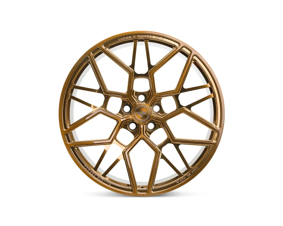 Vossen UV 1 forged wheel — front view