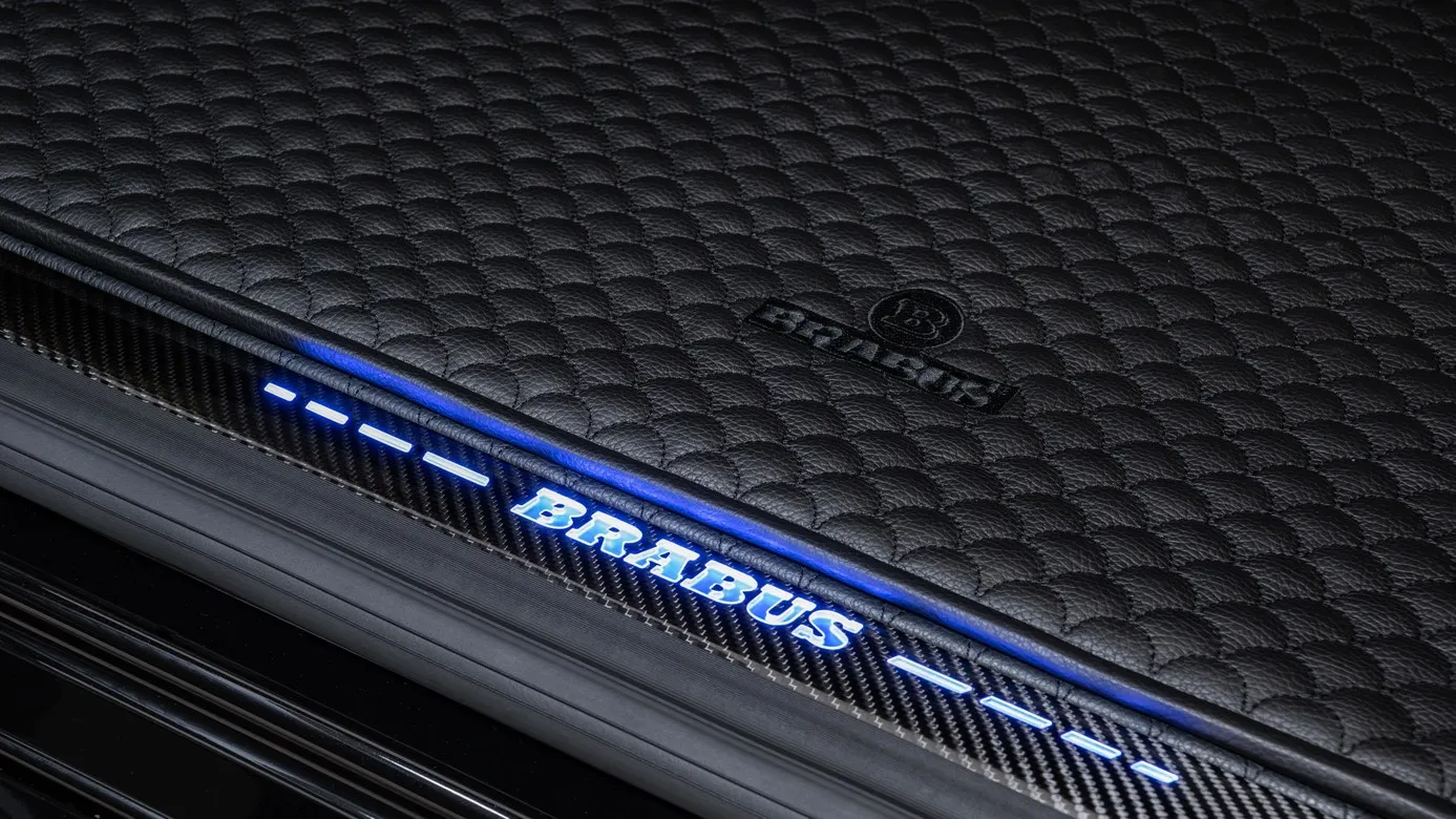 Brabus Black & Gold style interior for Mercedes G-class W463A AMG G 63