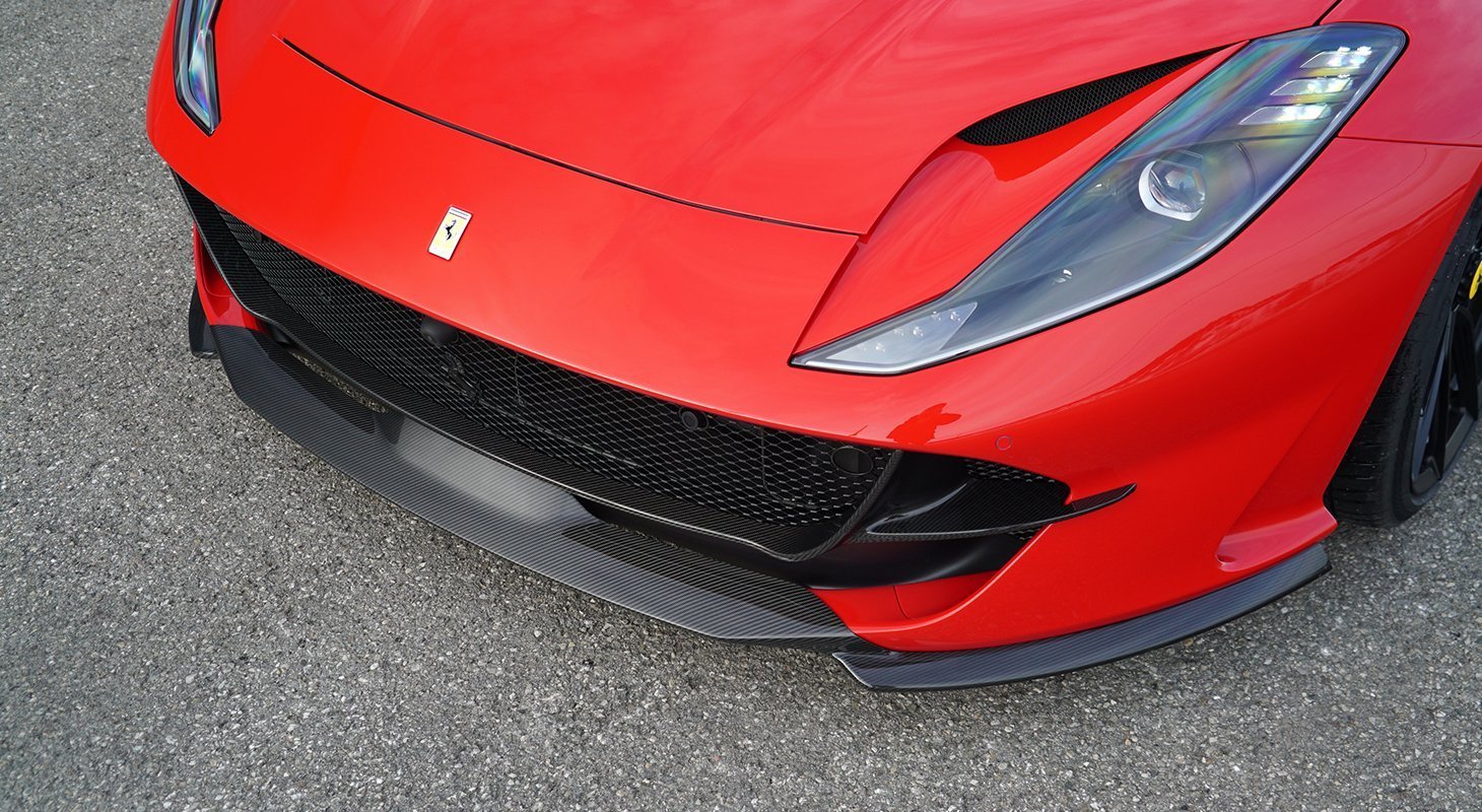 Front spoiler lip Carbon Novitec for Ferrari 812 GTS