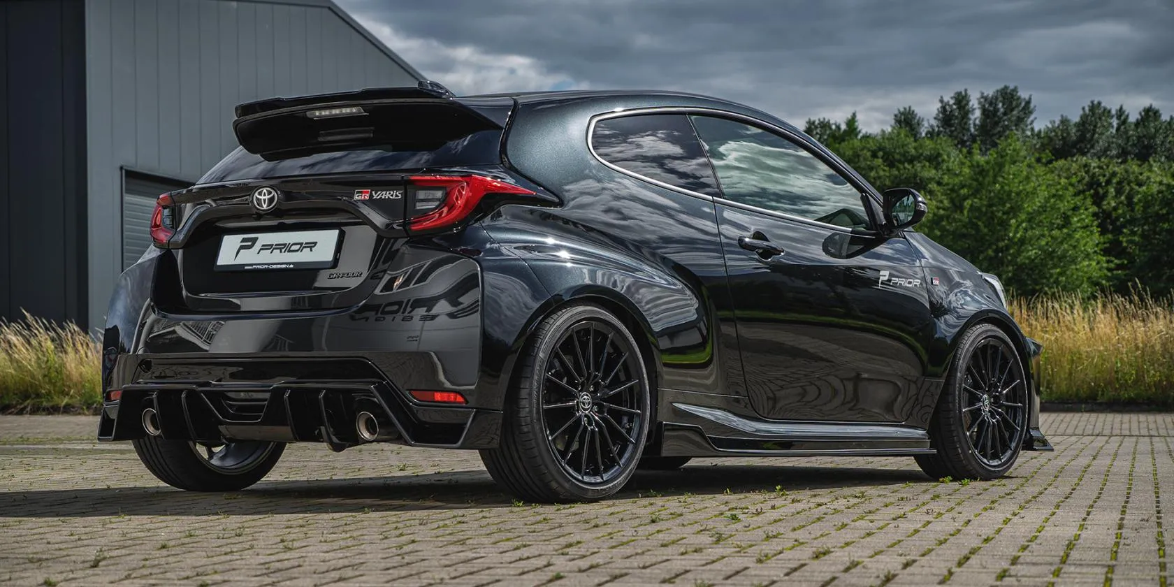 Check our price and buy Prior Design GR body kit for Toyota Yaris