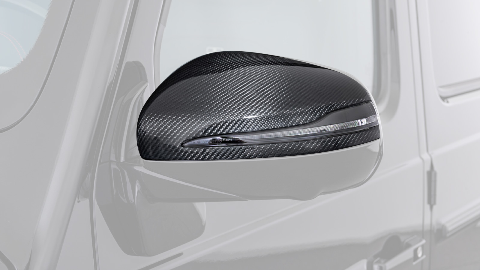 Mirror carbon pads Brabus for Mercedes G-class W463A AMG G 63