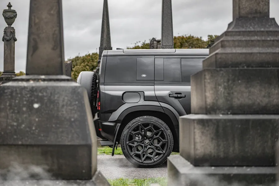 Check our price and buy Kahn Design carbon fiber body kit set for Land Rover Defender 110 wide track
