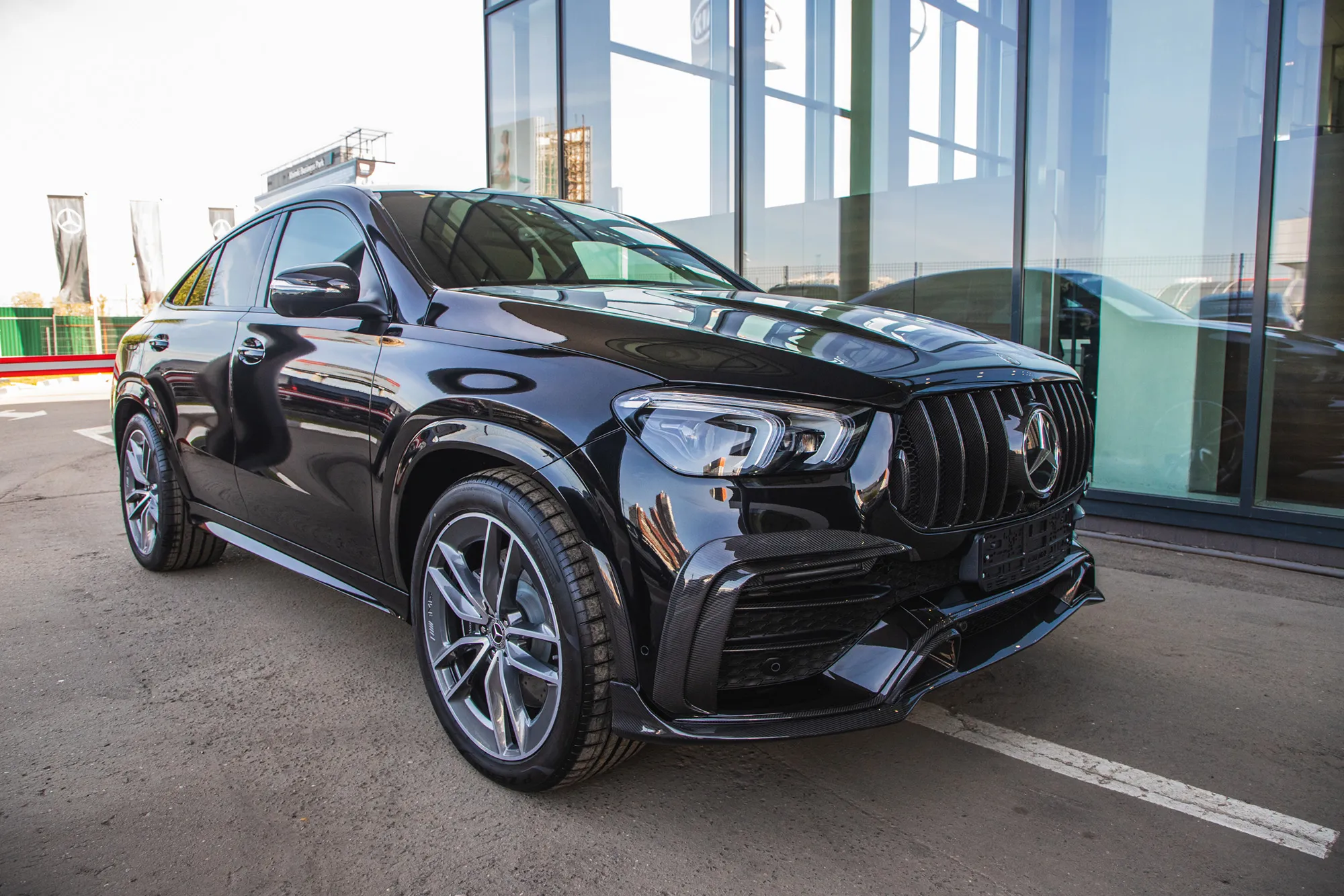 Check price and buy Brabus Design Carbon Fiber Body kit set for Mercedes GLE Coupe C167