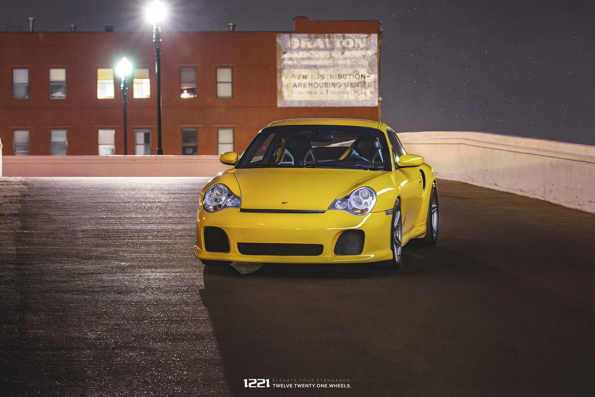 1221 Wheels 0551 SPORT3.0 on Porsche 911 — detail view