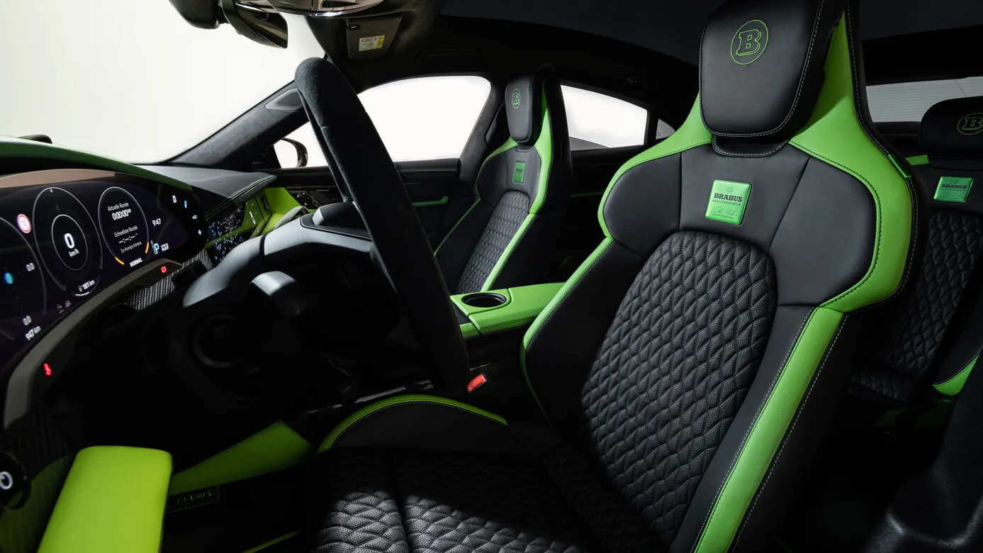 Brabus Carbon Fiber Body kit set for Porsche Taycan