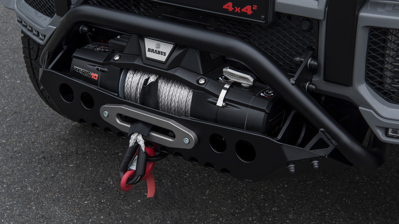 Winch Brabus for Mercedes G-class W463 G 500 4X4²