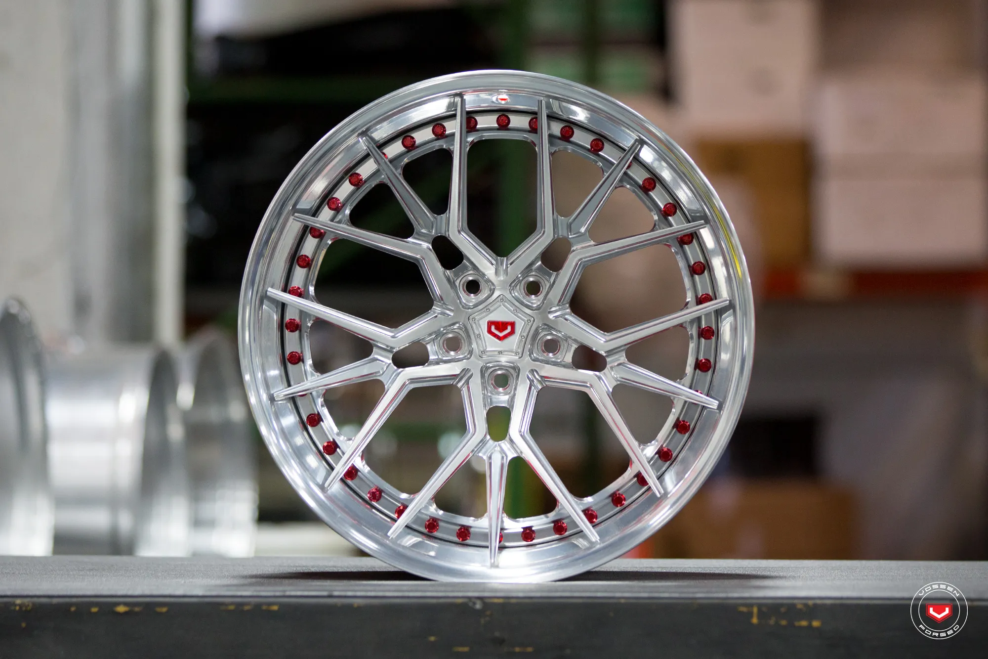 Vossen M X3 3 PIECE 3-piece forged wheel — side profile