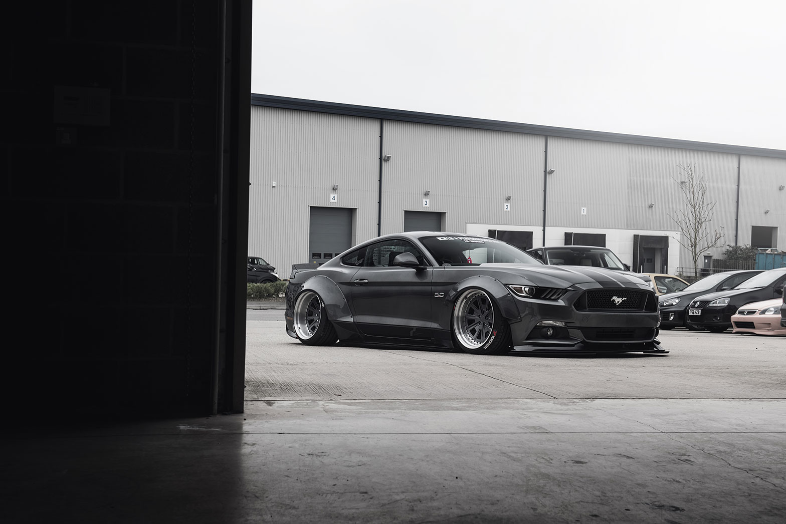 Check our price and buy Liberty Walk Body kit for Ford Mustang!