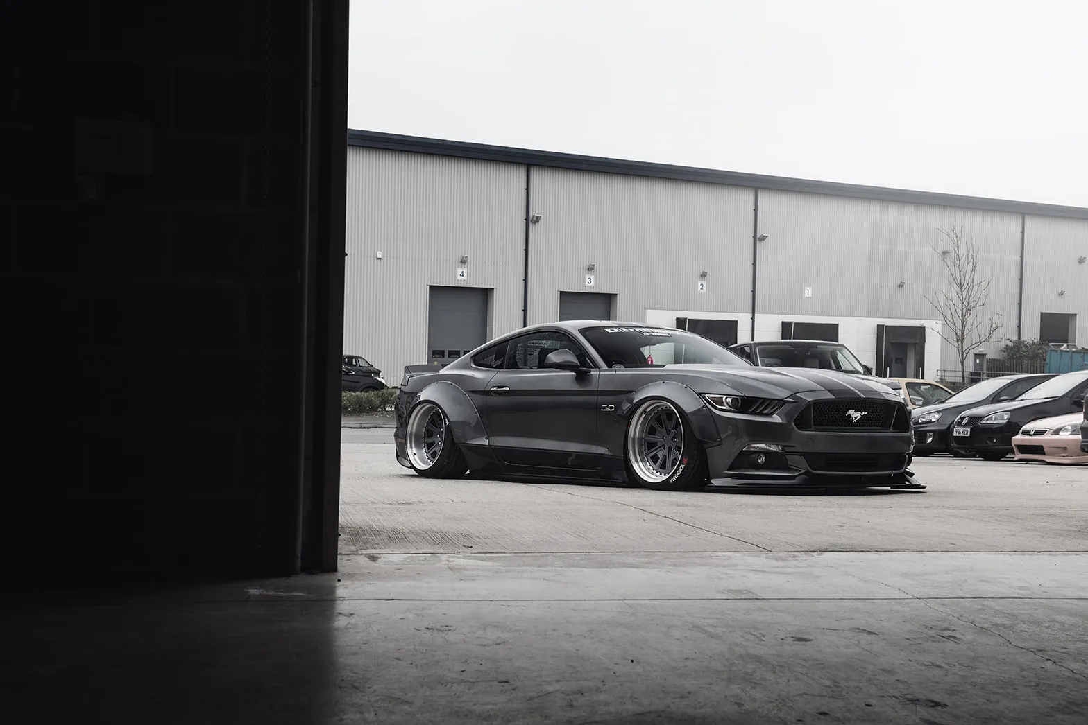 Check our price and buy Liberty Walk Body kit for Ford Mustang!