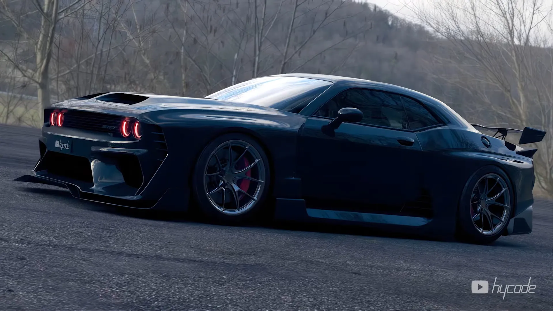 Dodge Challenger Demon Custom Wide Body Kit by Hycade