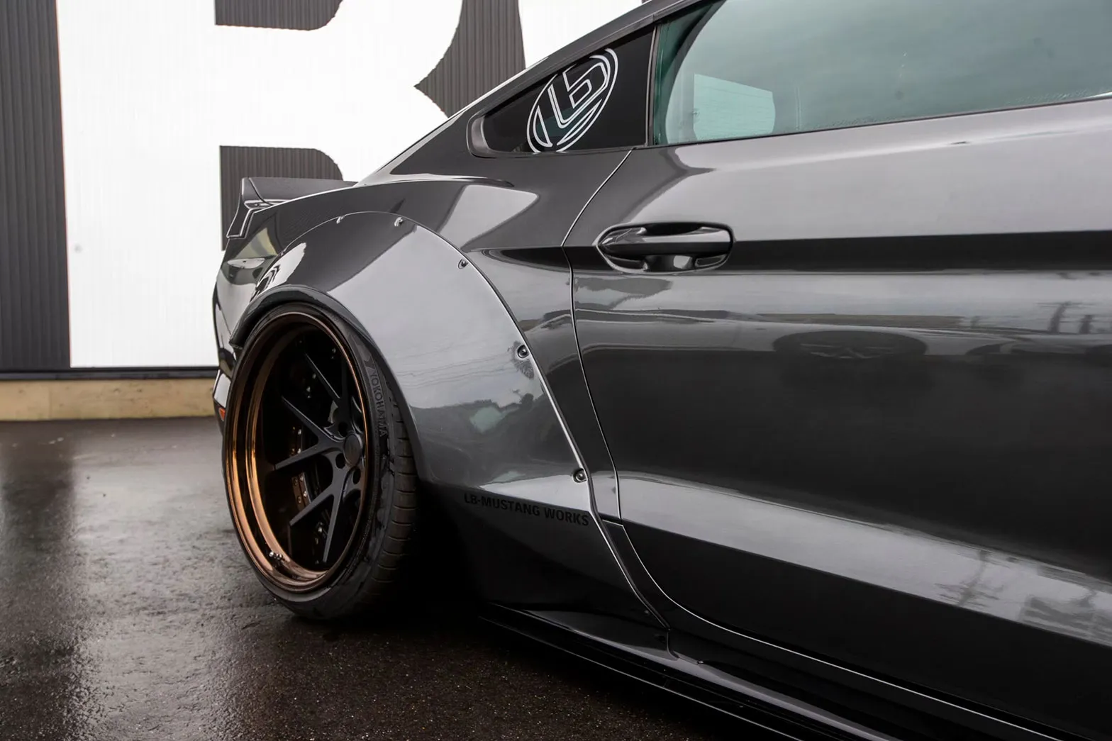Check our price and buy Liberty Walk Body kit for Ford Mustang!