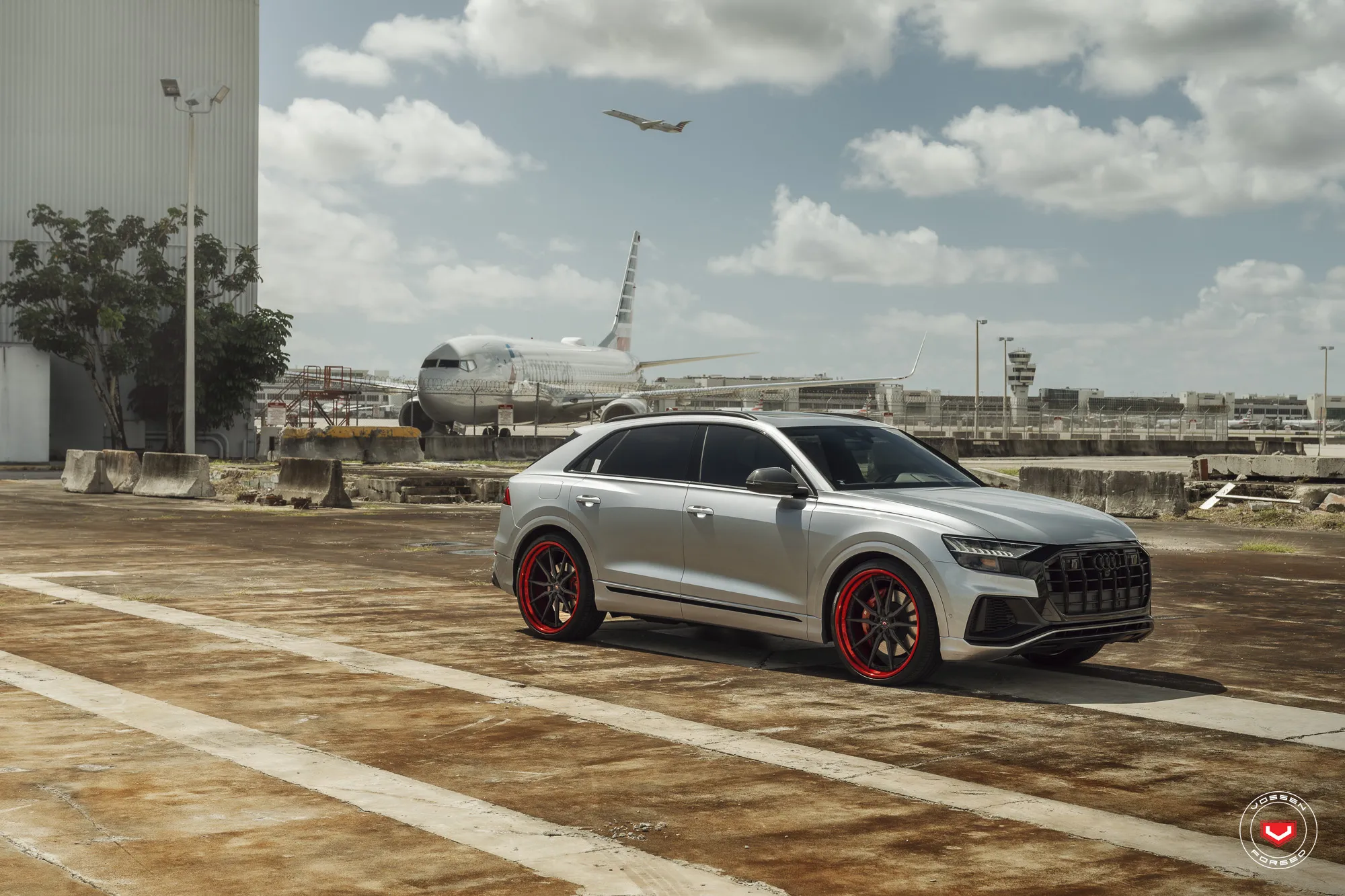 Vossen M X2 3 PIECE 3-piece forged wheel — finish detail