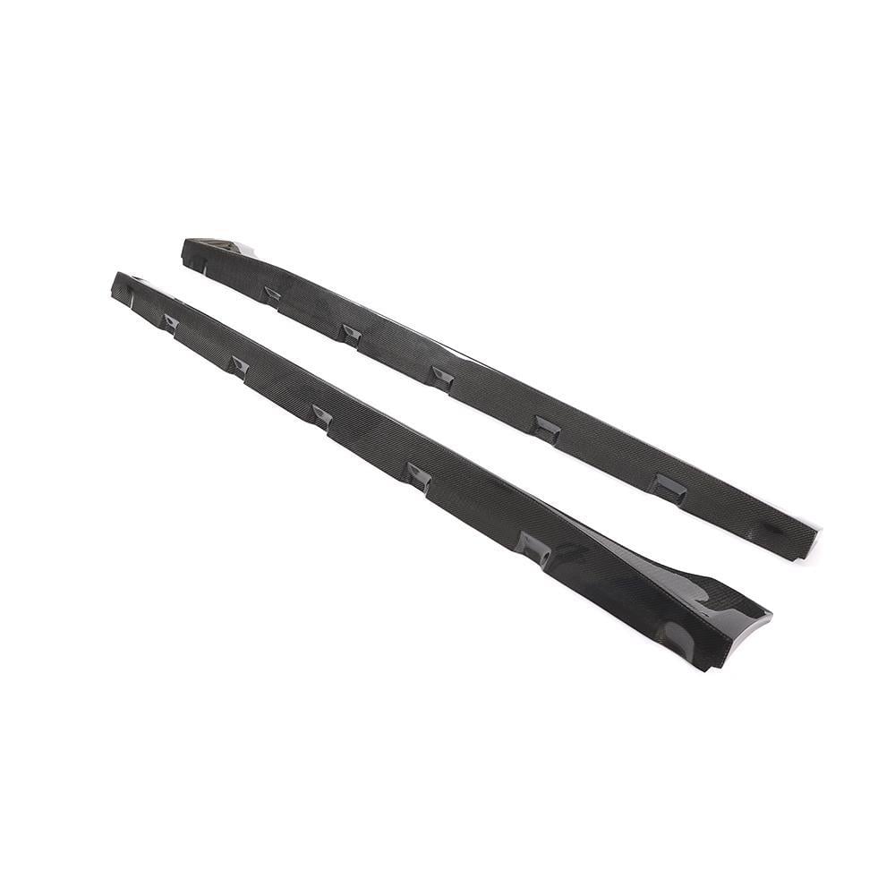 Hodoor Performance Carbon Fiber Side Skirts Door Rocker Panels ...