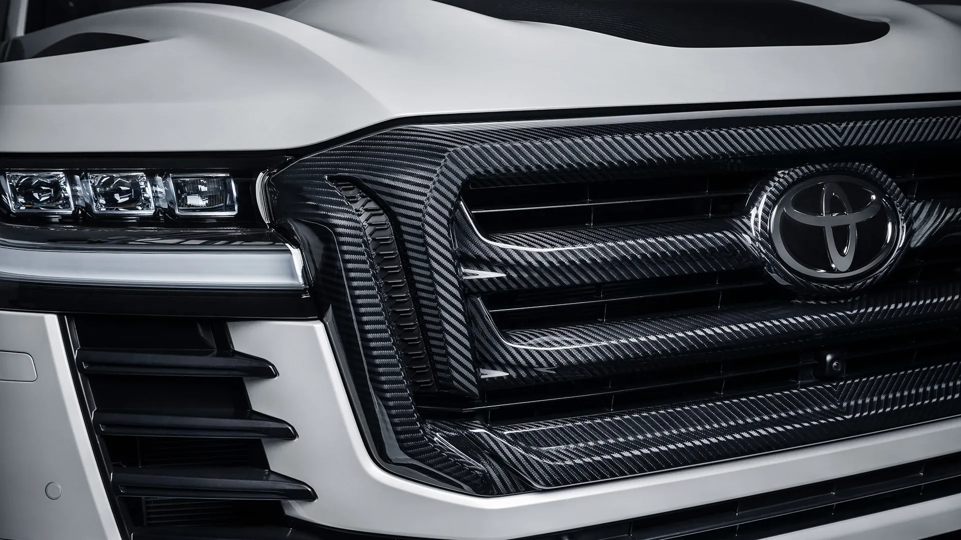 Check our price and buy Khann carbon fiber body kit set for Toyota Land Cruiser 300