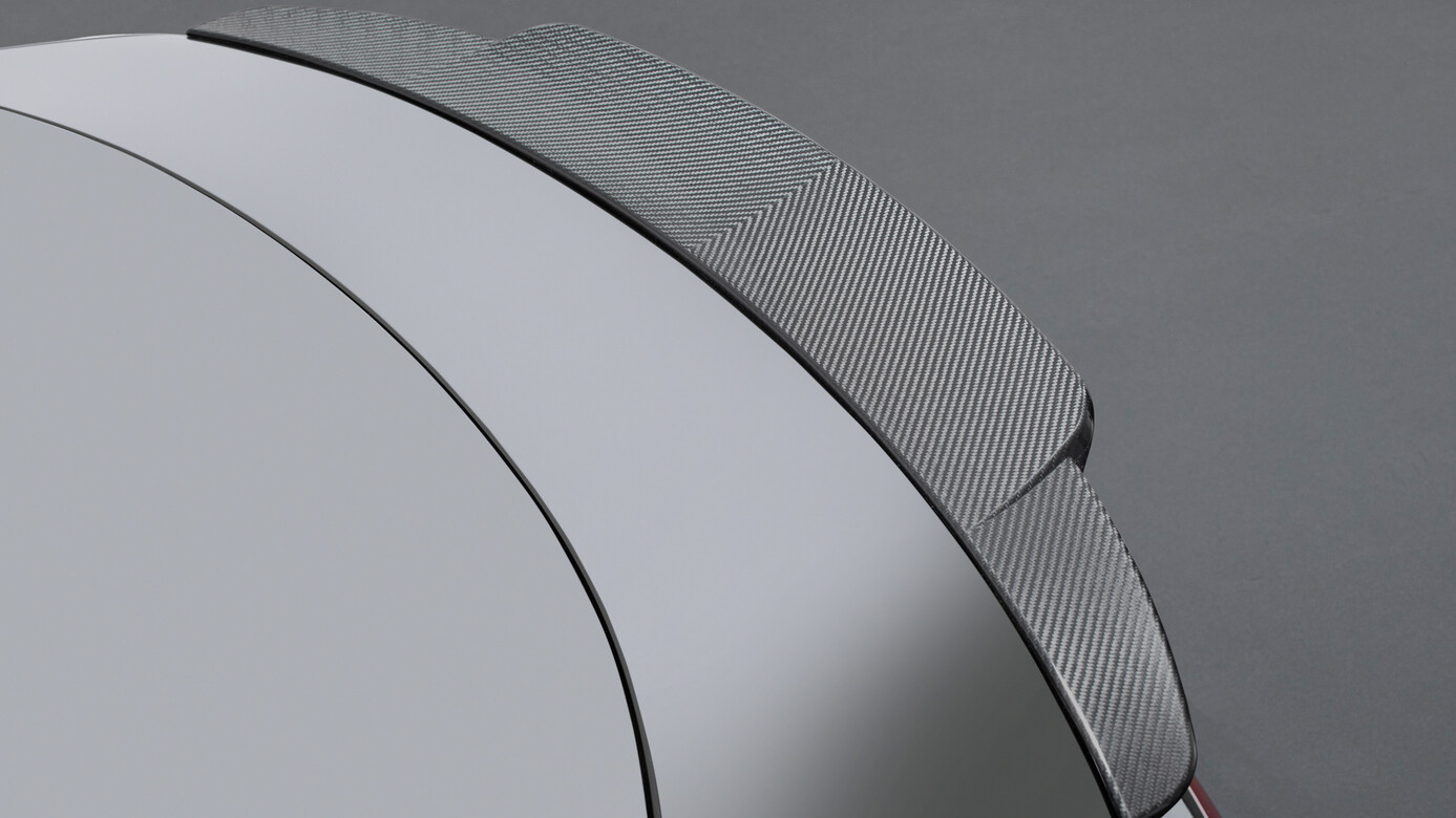 Rear spoiler BS style Carbon for Mercedes EQS V 297 EQC 450