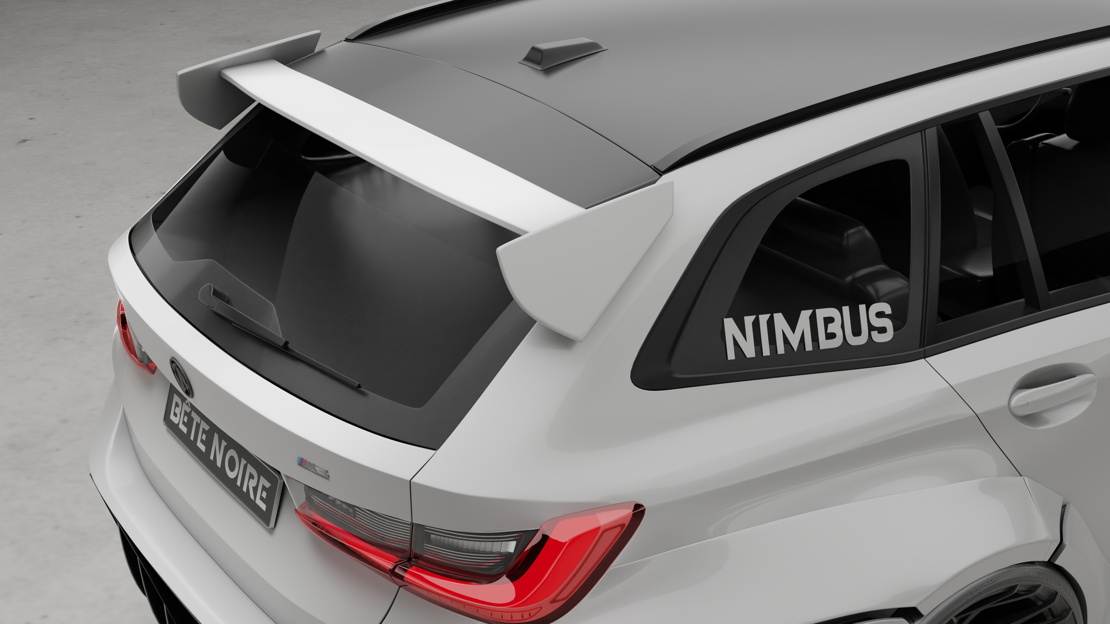 Custom Rear Spoiler for BMW М3 G81 Touring "Nimbus"