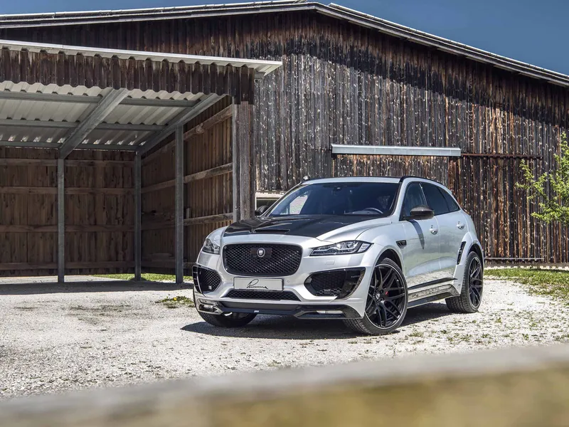 Check our price and buy Lumma CLR F body kit for Jaguar F-Pace SVR