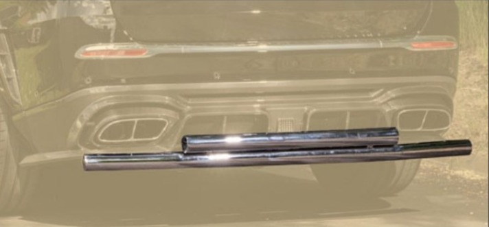 Rear protective frame Mansory logo for Mercedes GLS AMG63 X167