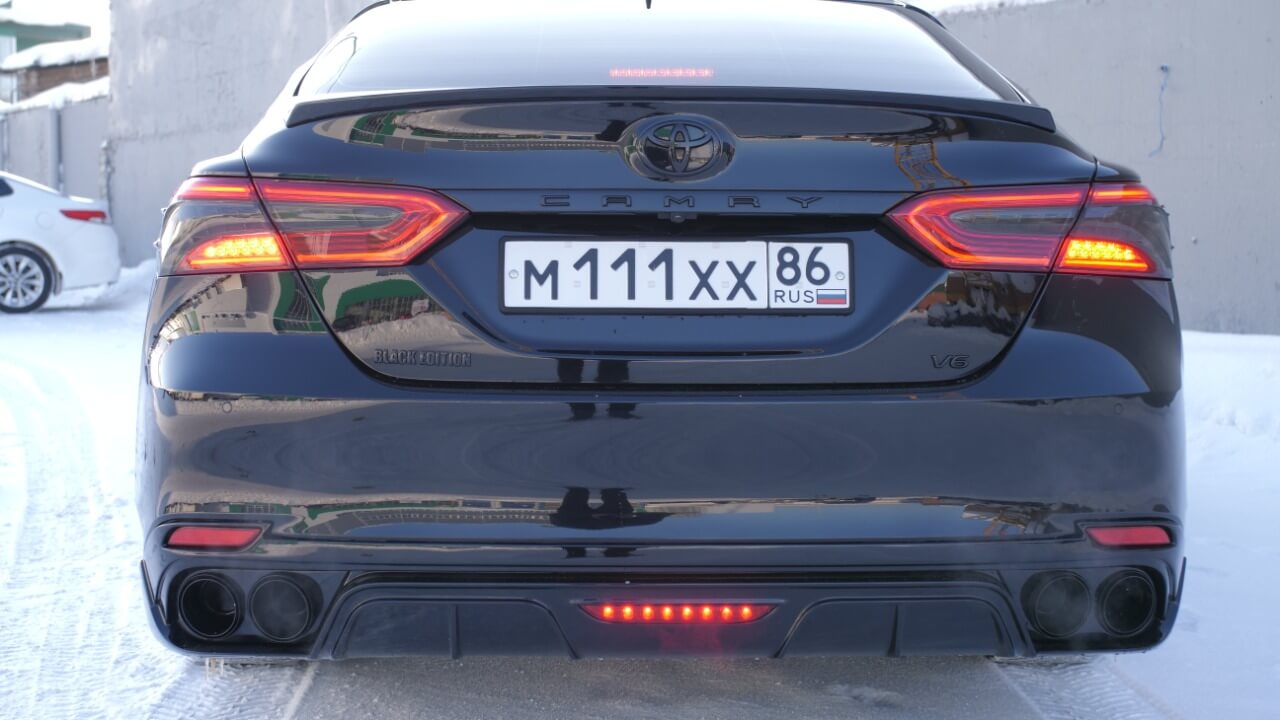 Rear bumper diffuser Renegade Design for Toyota Camry XV70