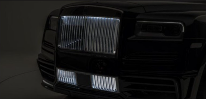 Ambiente grille and front bumper Illumination Mansory Carbon for Rolls-Royce Dawn Soft kit