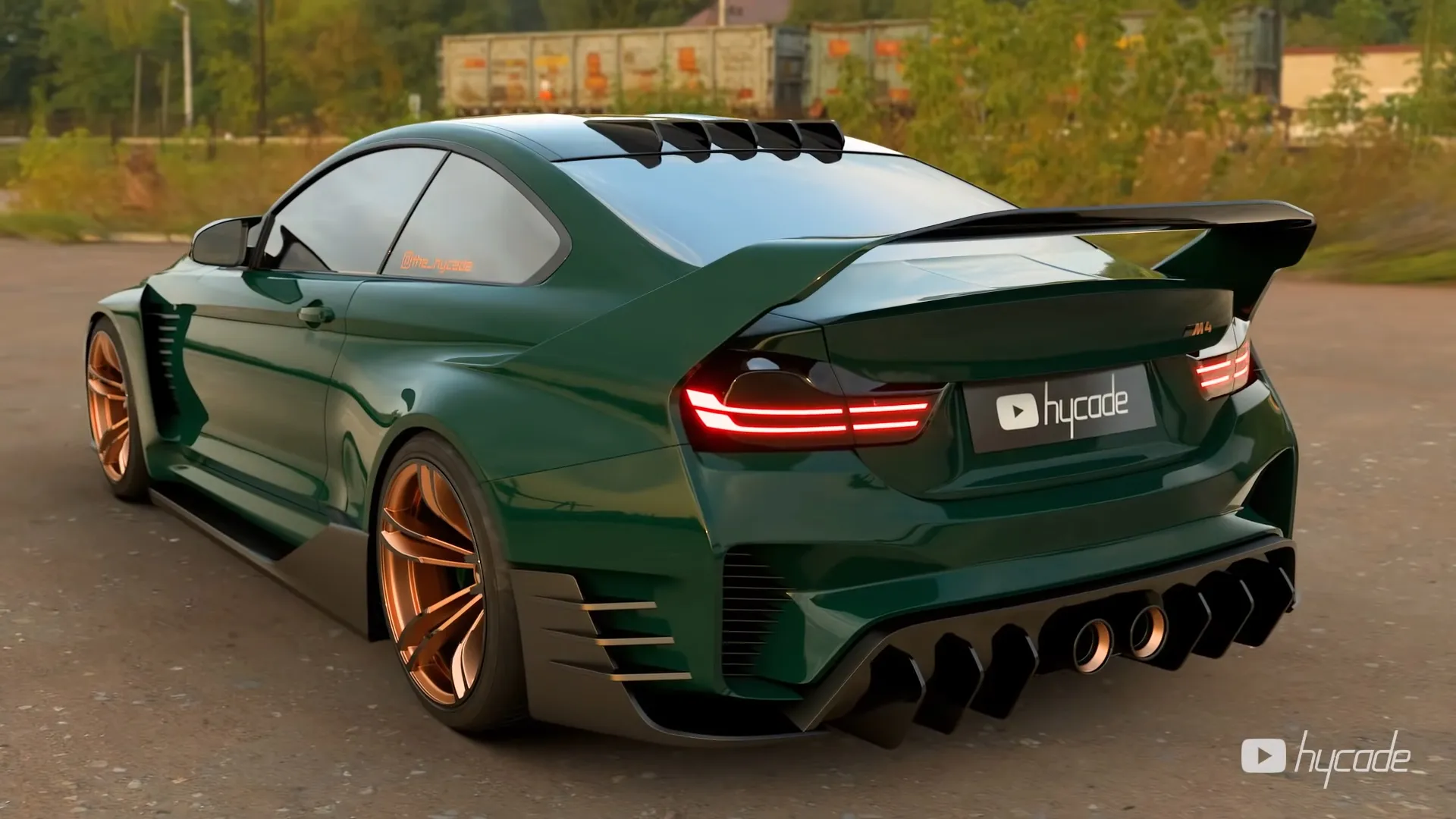 BMW M4 Evo Custom Wide Body Kit by Hycade