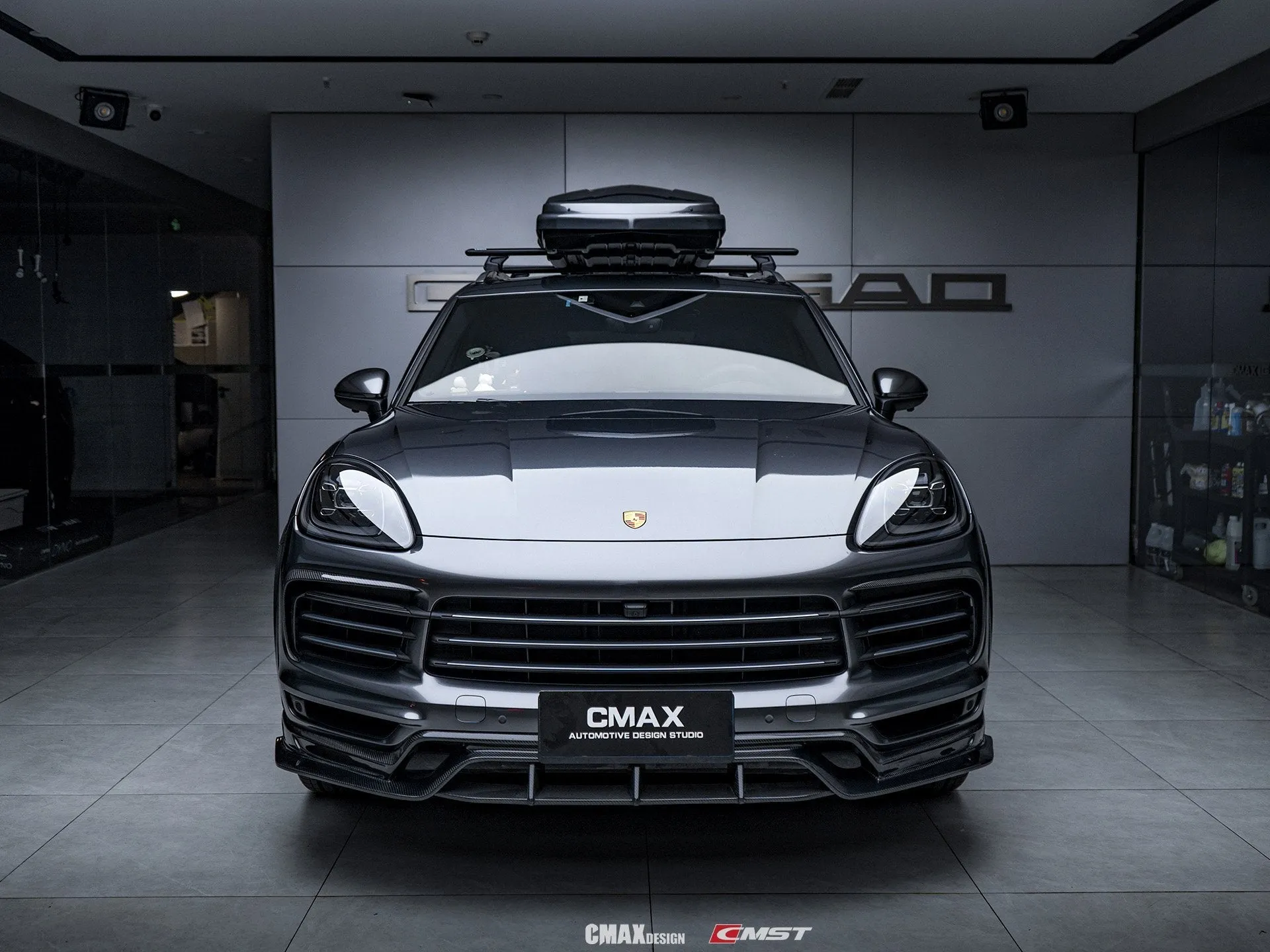 Check our price and buy CMST Carbon Fiber Body Kit set Style for Porsche Cayenne 9Y0