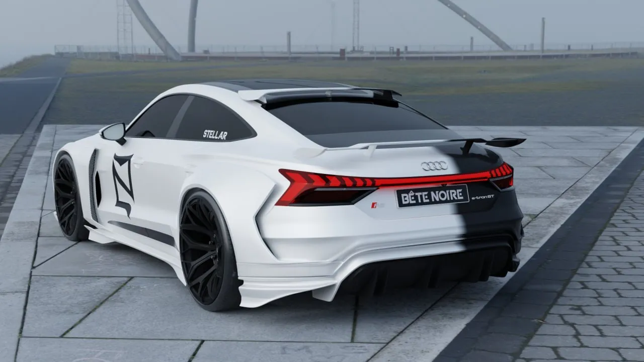 Audi E-Tron Custom Wide Body Kit by Bête Noire