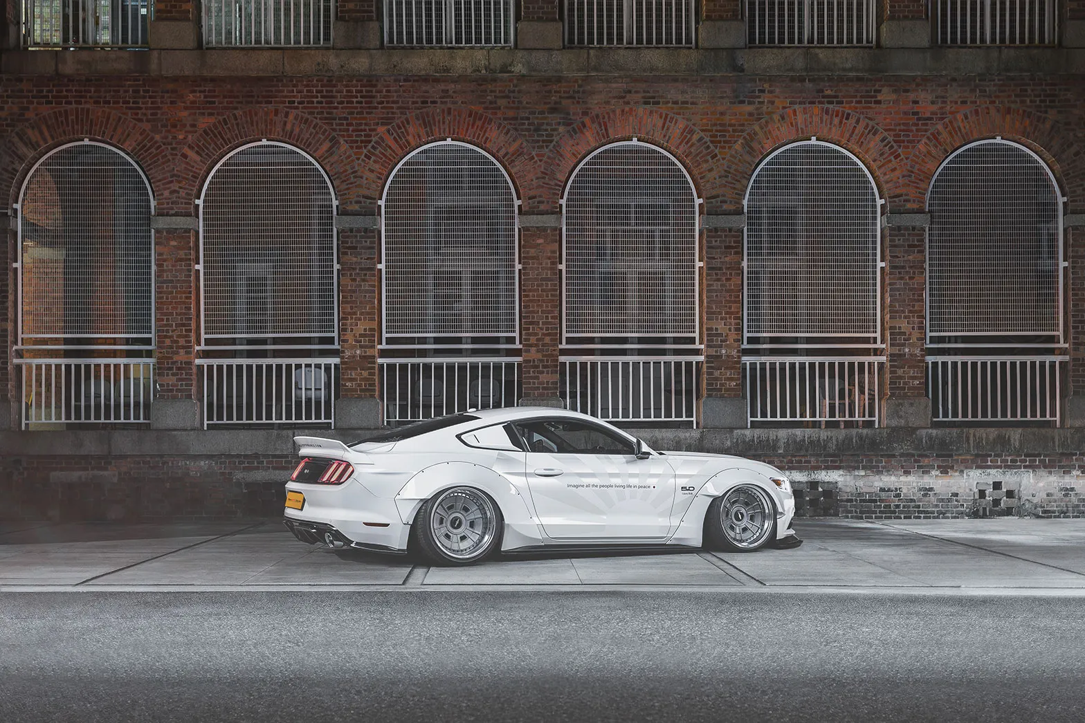 Check our price and buy Liberty Walk Body kit for Ford Mustang!