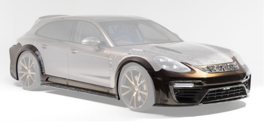 WideBody kit with high flap Mansory Carbon for Porsche Panamera Sport Turismo