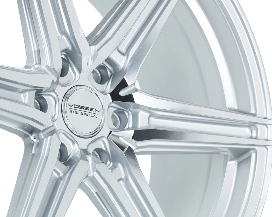 Vossen HF6 2 hybrid forged wheel — mounted on vehicle