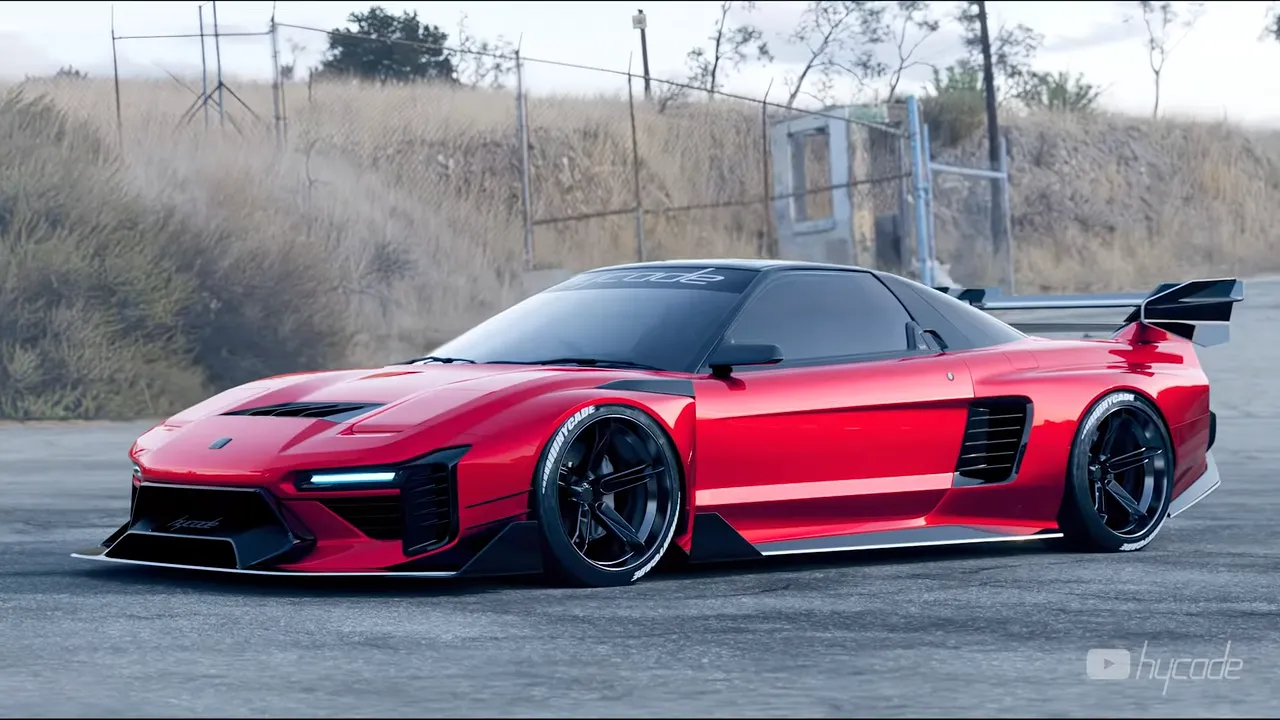 Honda NSX Custom Body Kit by Hycade