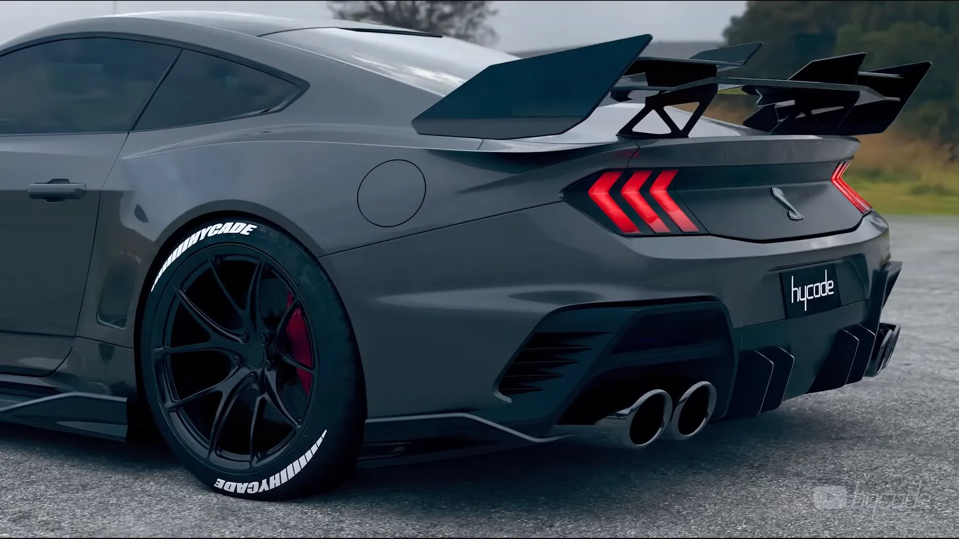 Ford Mustang GT 2024 Custom Design Wide Body Kit by Hycade