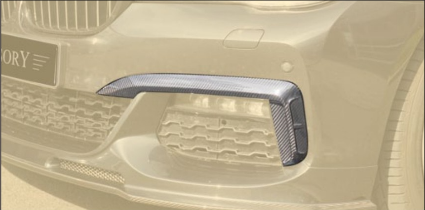 Front splitter Mansory Carbon for BMW 7 Series G11/G12