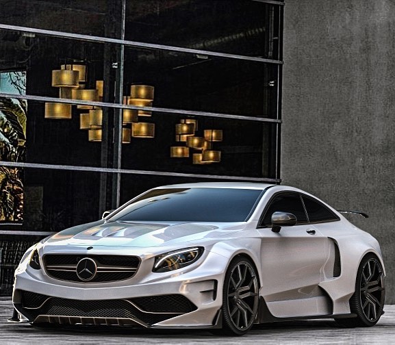 Mercedes-Benz S-class Coupe S63 AMG Custom Body Kit by 2ncs