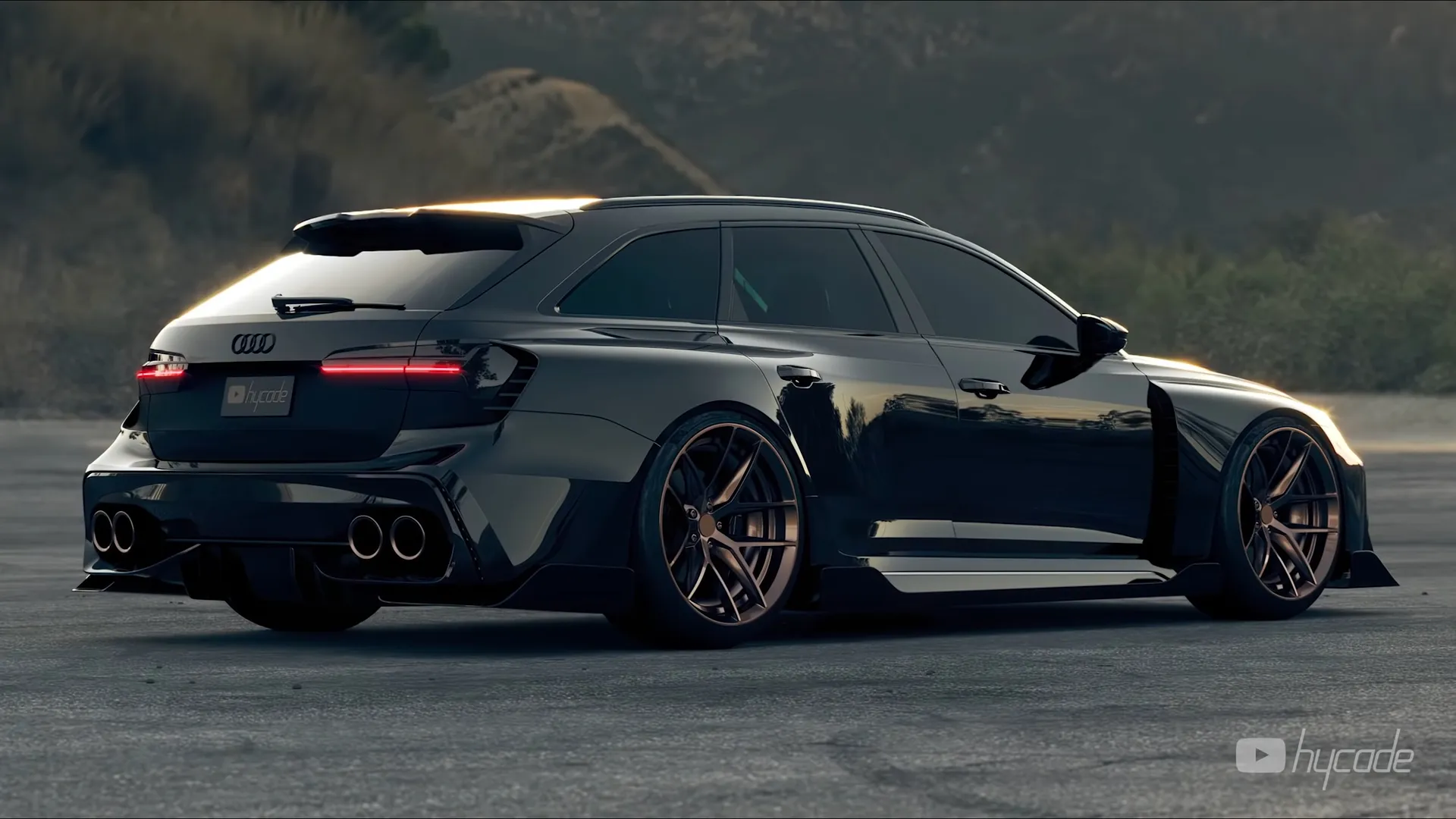 Audi RS6 Custom Body Kit by Hycade