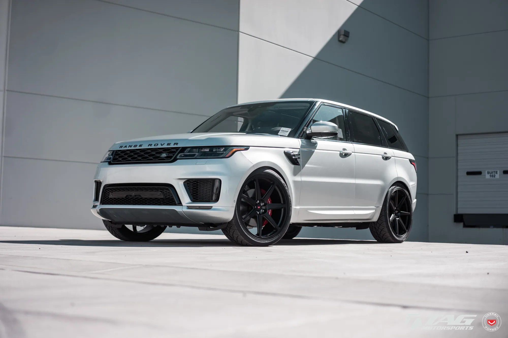 Vossen GNS 2 forged wheel — rear angle