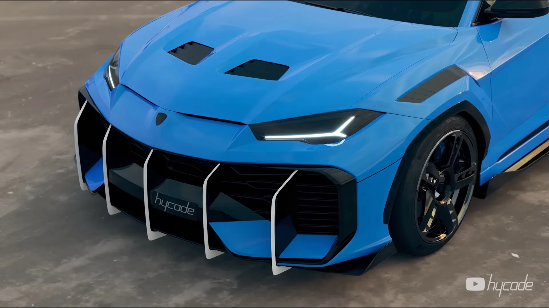 Lamborghini Urus Custom Wide Body Kit by Hycade