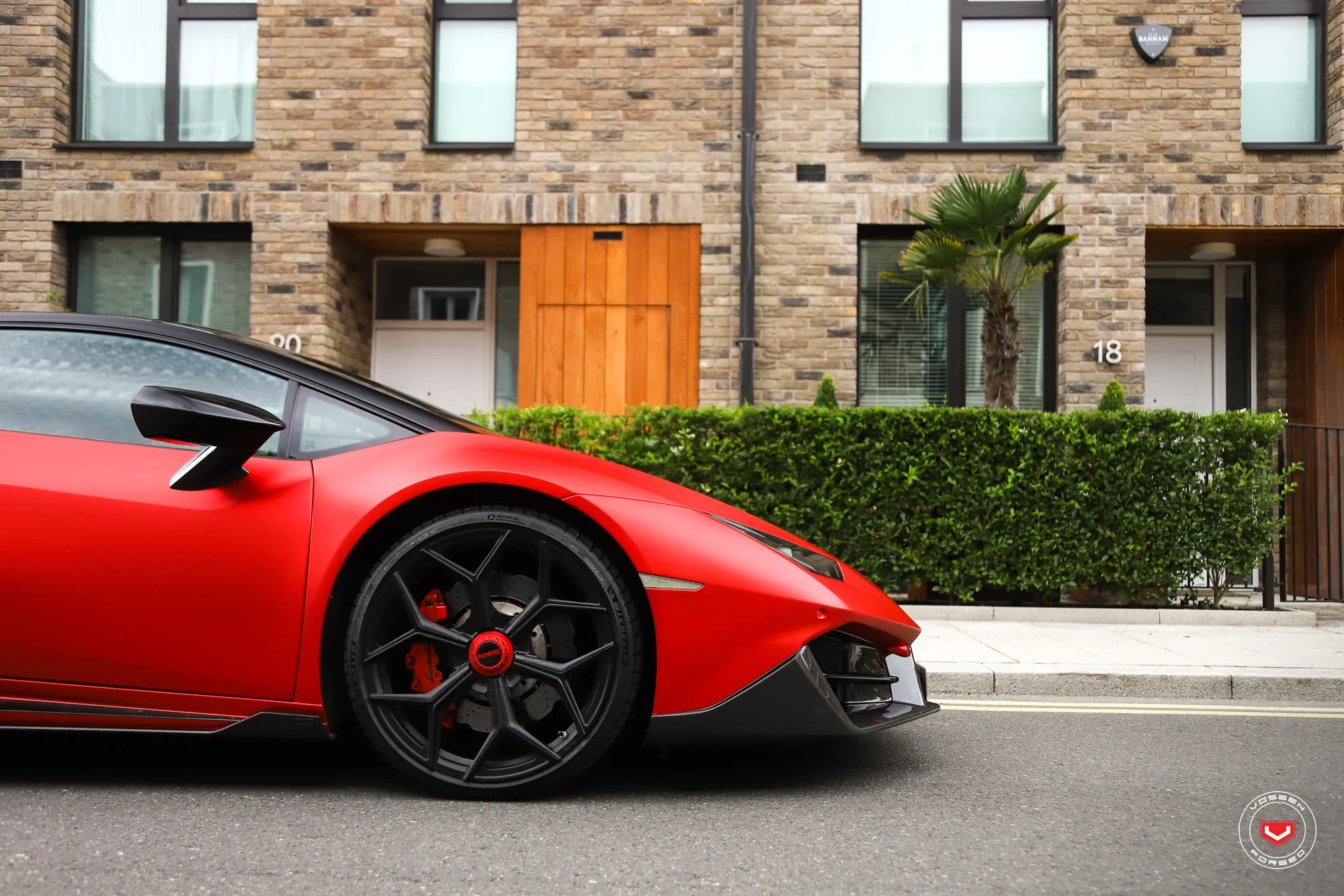 Vossen NL4 forged wheel — side profile