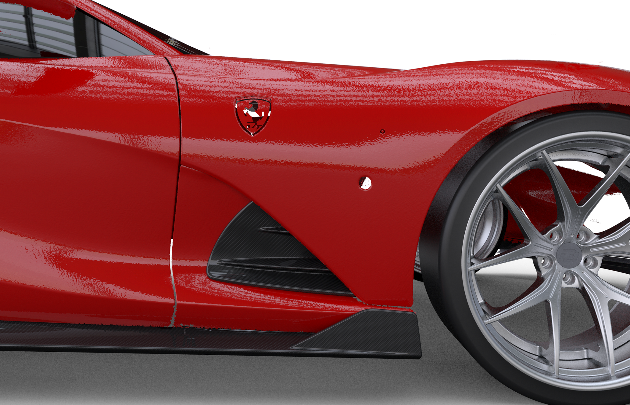 Check price and buy Duke Dynamics Body kit set for Ferrari 812