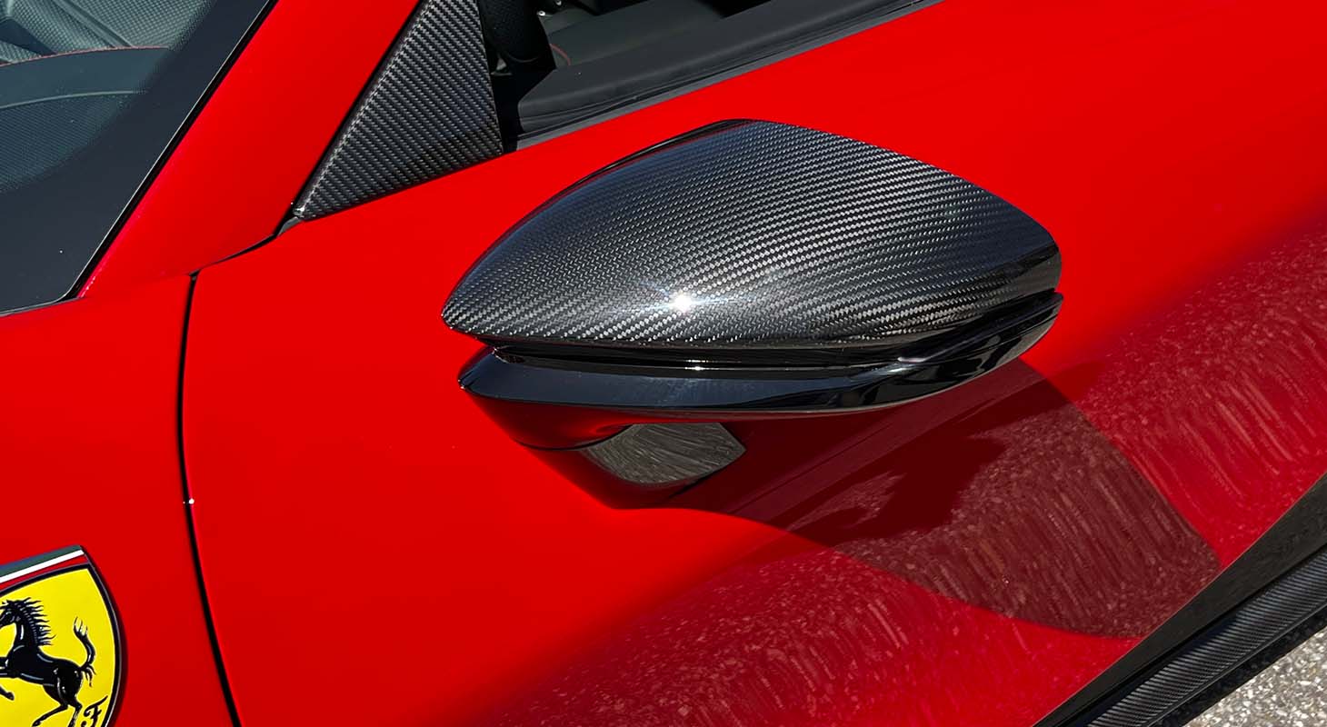 Mirror upper part Novitec Carbon for Ferrari SF90 Stradale