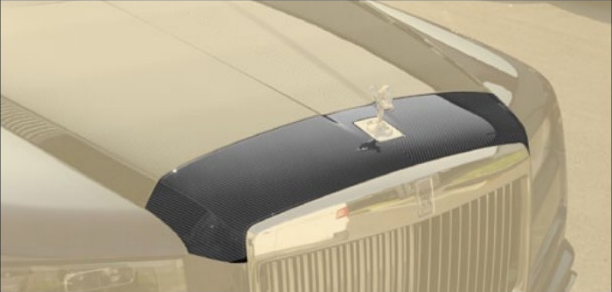 Front grill frame - exposed Mansory Carbon for Rolls-Royce Cullinan Coastline