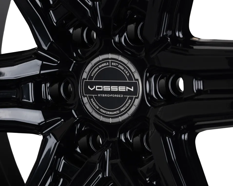 Vossen HF6 2 hybrid forged wheel — side profile