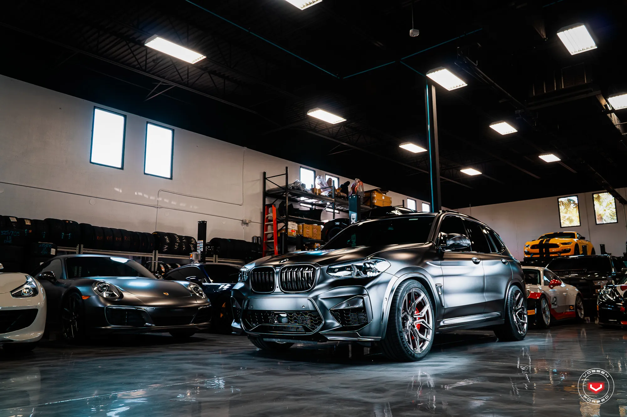 Vossen EVO 3R forged wheel — front view