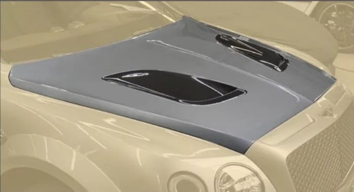Primed engine bonnet Mansory for Bentley Bentayga 