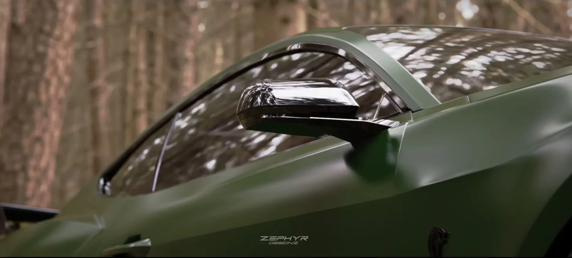Ford Mustang Shelby GT500 S650 2024 Custom Wide Body Kit by Zephyr