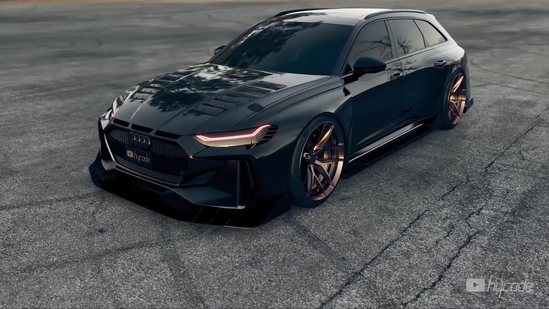 Audi RS6 Custom Body Kit by Hycade